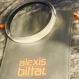 Alexis Bittar Clear Lucite Bangle